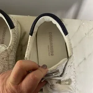 DSquared2 Leather Sneakers size 42 made in Italy DSQUARED2 | Shoes | Dsquared2 Leather Sneakers Size 42 Made  main image 2